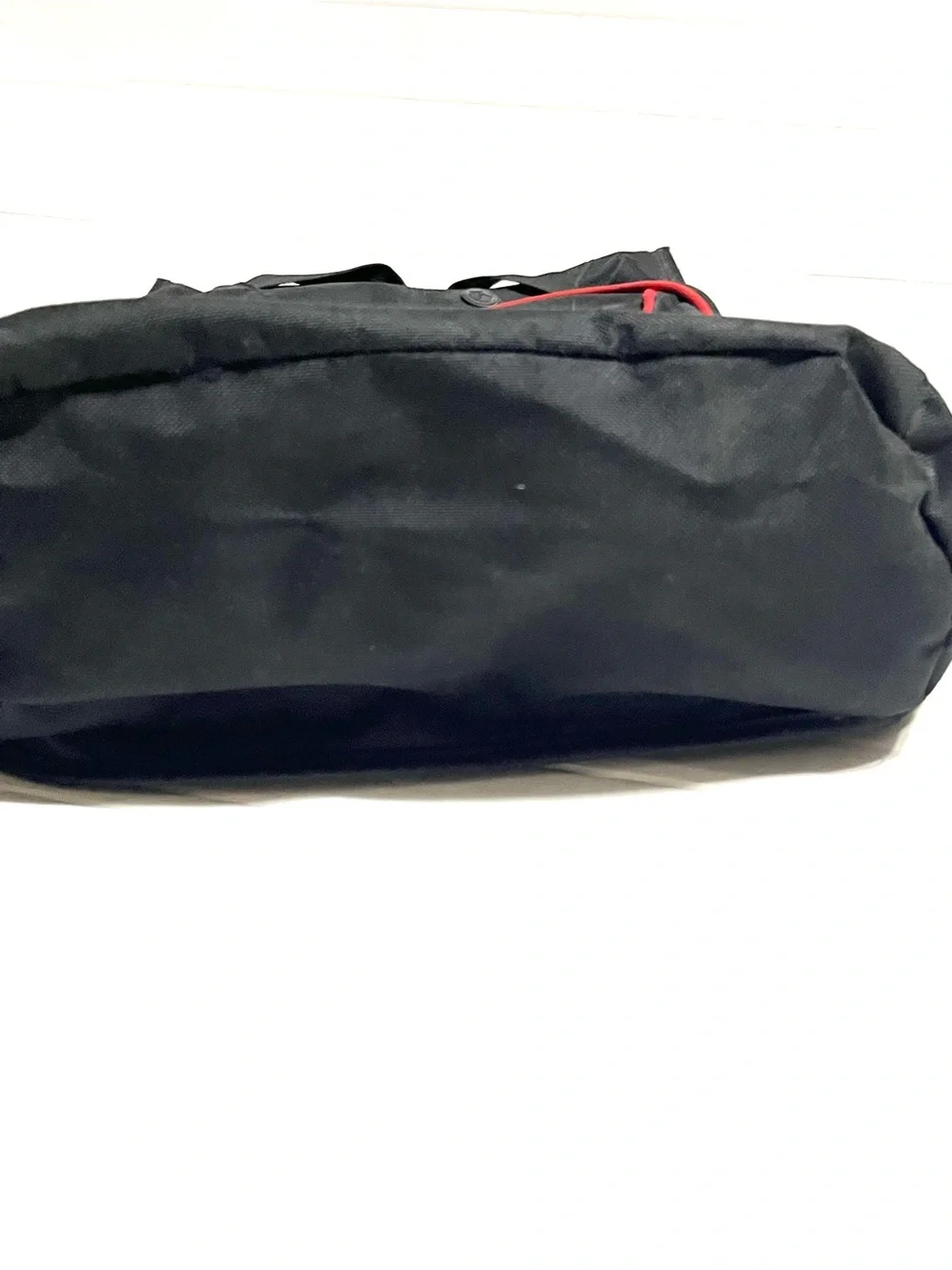 Jordan Black Backpack with Red Piping and Silver Jumpman